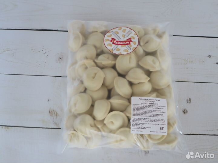 Лепим руками Вареники Картофель-Грибы домой