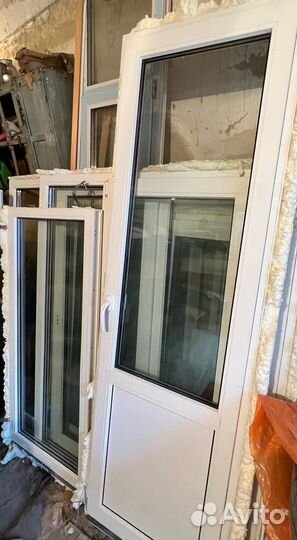 Окна для остекления балкона Rehau в наличии