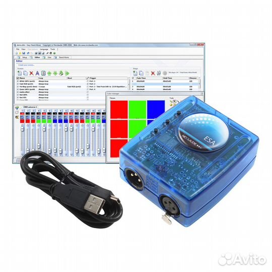 DMX-контроллер Sunlite slesa-U8