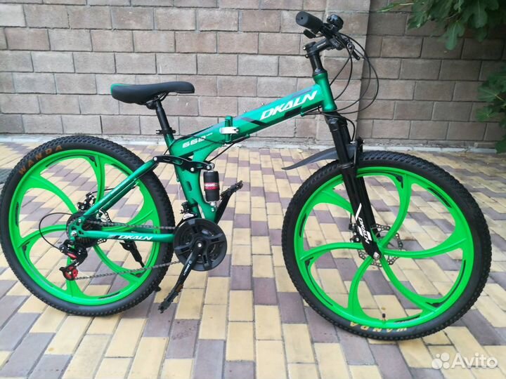 Велосипед складной практически новый