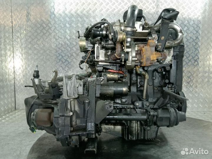 Двигатель Renault Megane 2 (02-06) 2005 K9K722 1.5