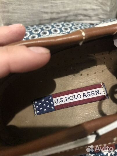 Топсайдеры мокасины U S polo assn новые