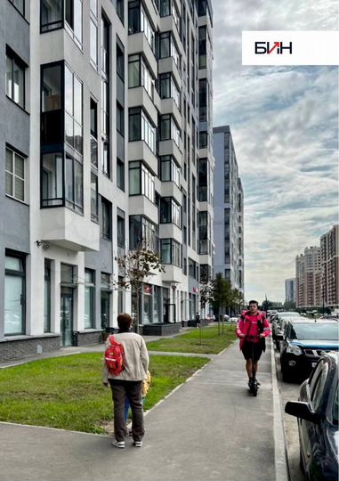 Фасадное помещение, 20 м²