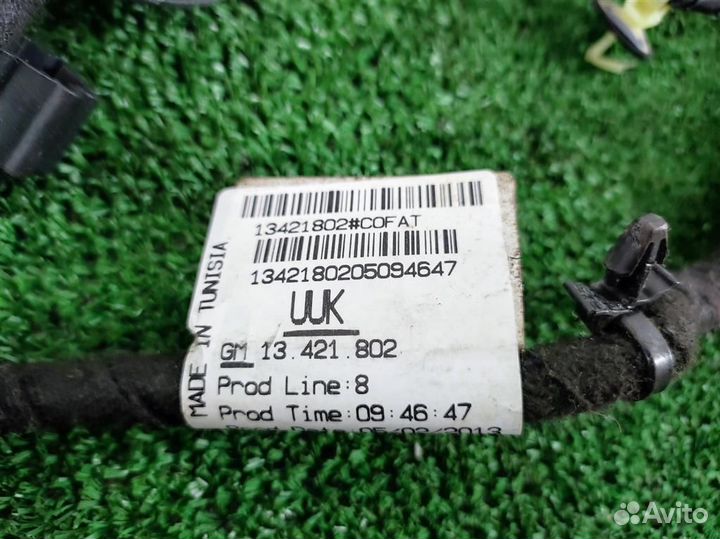 Проводка двери задней левой Opel Meriva B 2013