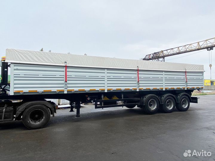 Самосвальный полуприцеп зерновоз