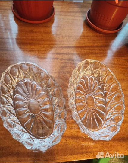 Хрусталь/салатник СССР
