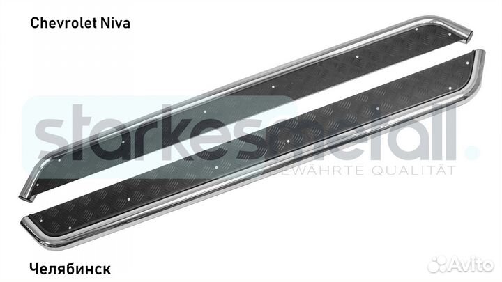 Подножки Chevrolet Niva Classik