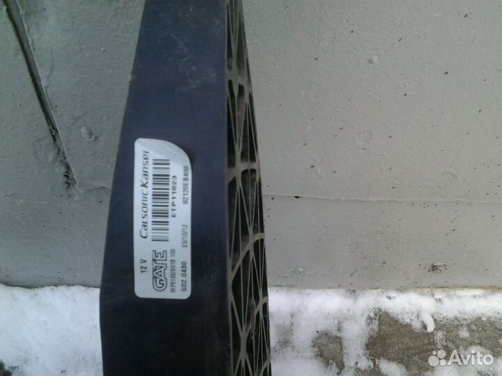 Nissan Pathfinder R51 вентилятор кондиционера