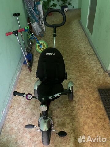 Велосипед трехколесный icon 3 RT original fuksia