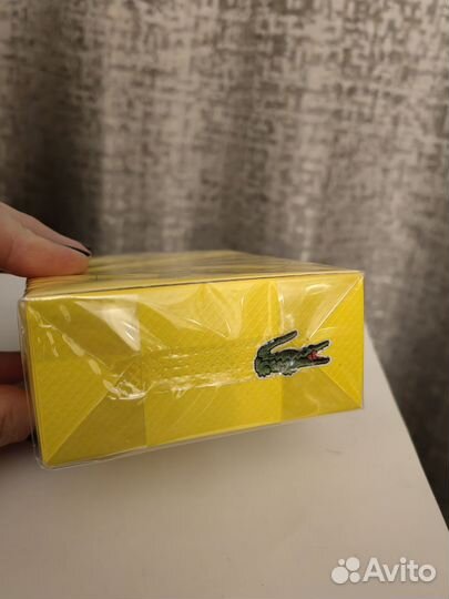 Lacoste 12.12 jaune optimistic edt 100