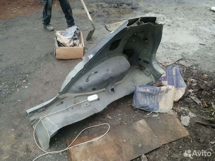 Четверть задняя правая киа sportage 4