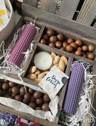 Подарочный ящик деревянный