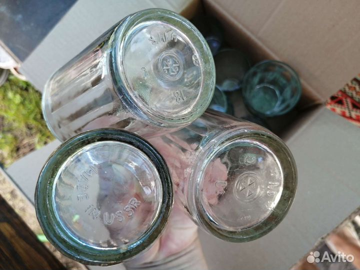 Стаканы граненые СССР 15 шт