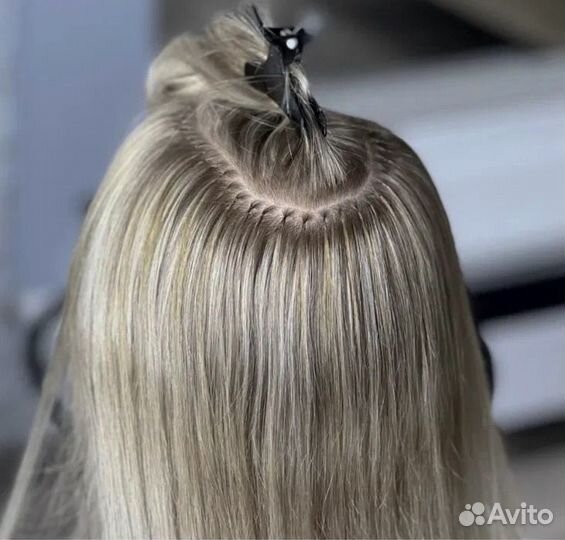 Наращивание волос премиум безопасное