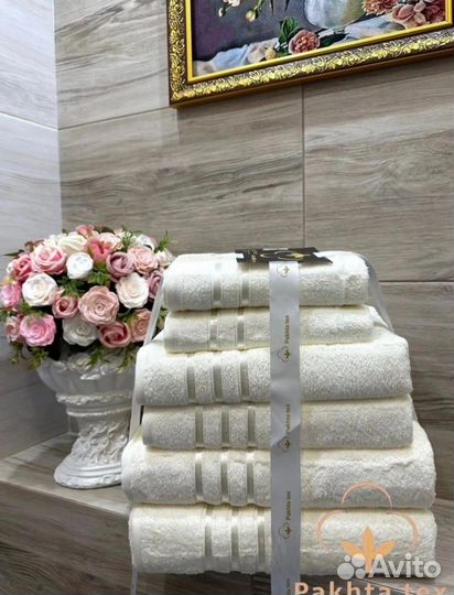 Подарочный набор полотенец, 6шт