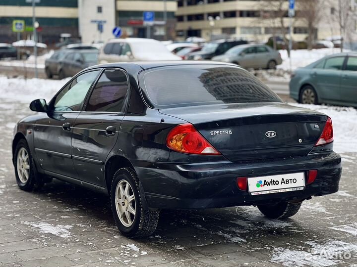 Kia Spectra 1.6 МТ, 2008, 191 000 км