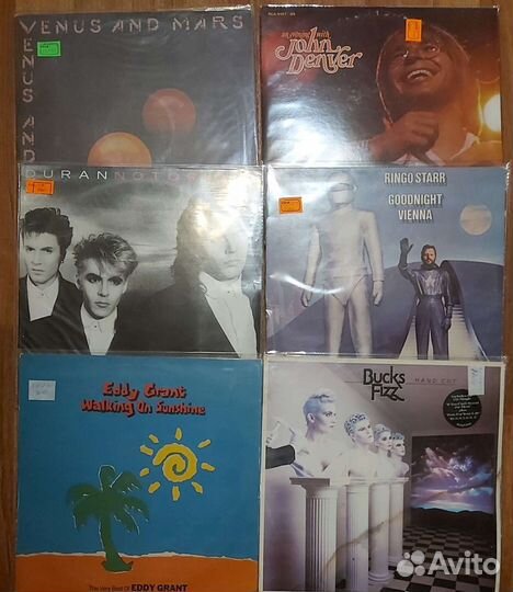 Иностранные исполнители винил фирменный