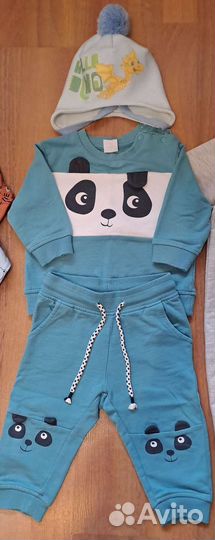 Пакет вещей для мальчика 74-80-86