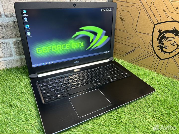 Игровой Acer i5-7300HQ Gtx 1050 DDR4 8GB SSD+HDD