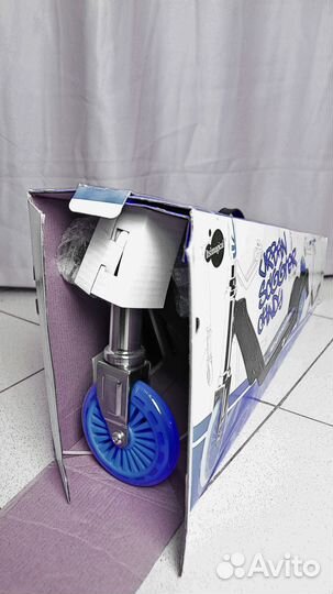 Самокат 3-5 лет Синий ItsImagical (есть Красный)