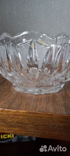 Хрустальный салатник СССР