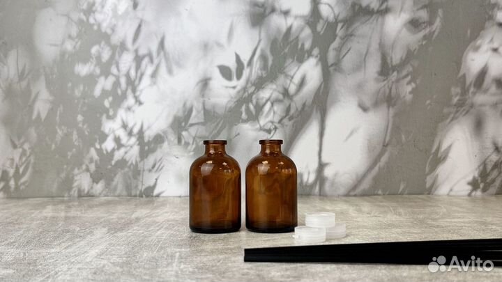 Флаконы стеклянные для диффузора 50 мл