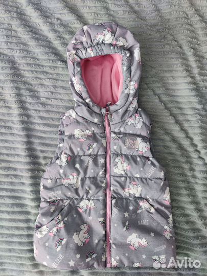 Жилетка утепленная 110 размер