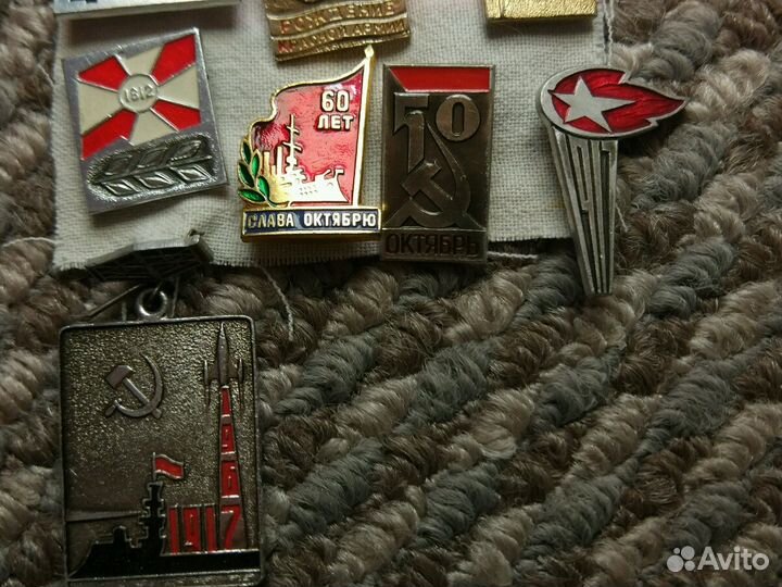Советские значки. Русские войны 18 шт