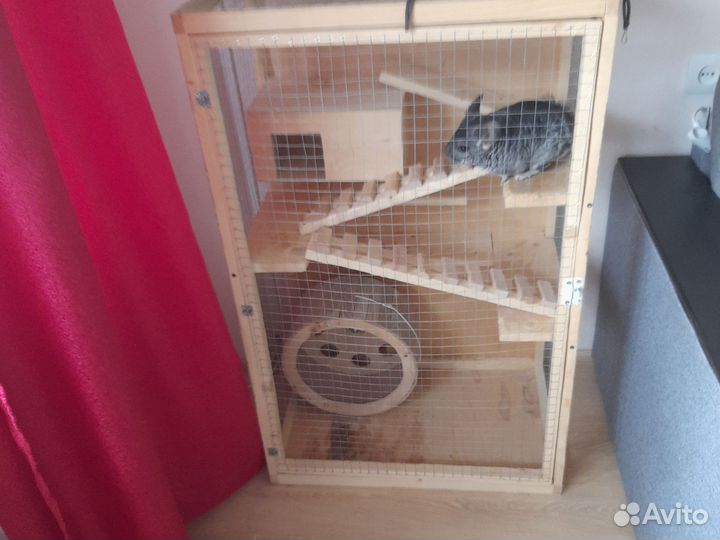 Клетка для шиншиллы бу