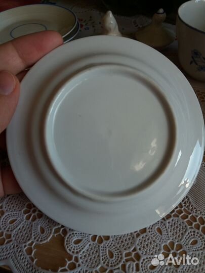 Чайная пара от кукольного сервиза гдр