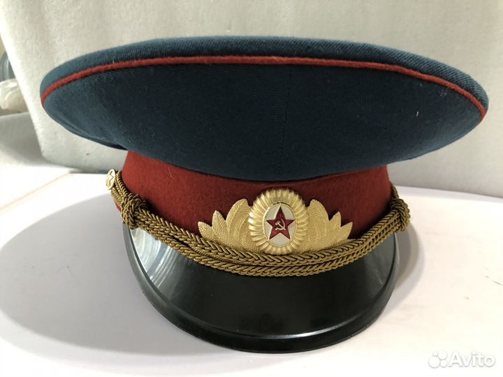 Фуражка офицерская парадная вв мвд СССР, 70 годы