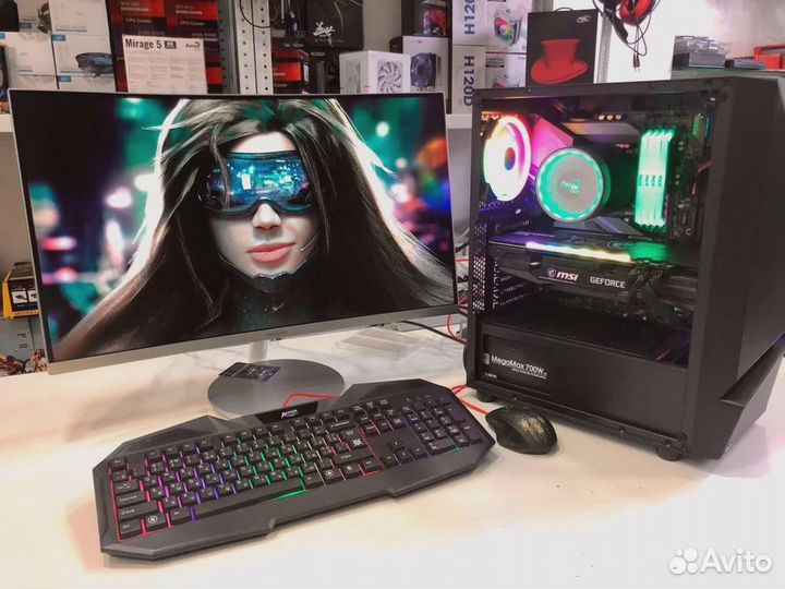 Огонь Игровой Компьютер RTX 3080 10Гб Trade In
