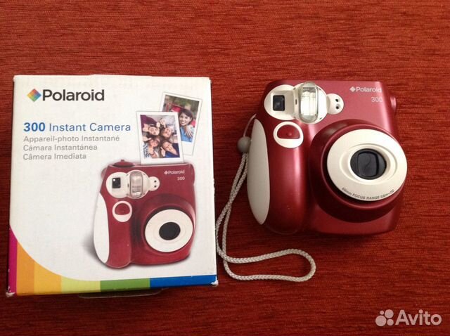 Polaroid 300 Instant Camera фотоаппарат Полароид
