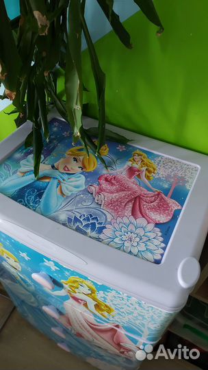 Комод детский для игрушек пластиковый