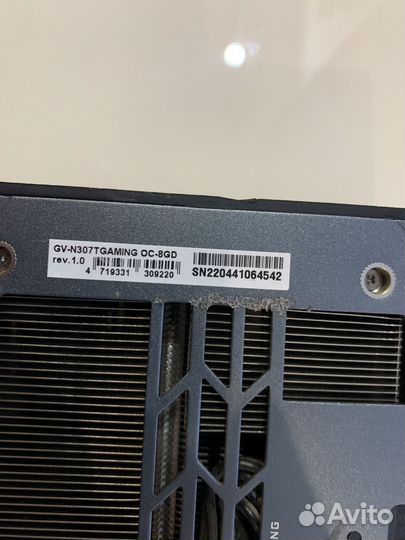 Видеокарта rtx 3070 ti