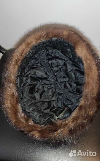 Шапка норковая женская