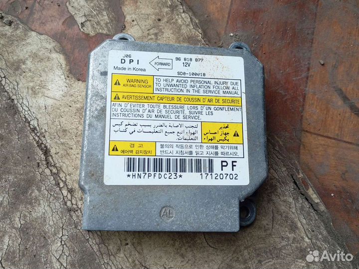 Блок Air Bag Chevrolet Lacetti