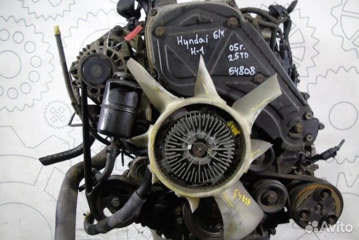 Двигатель Hyundai H-100 2,5