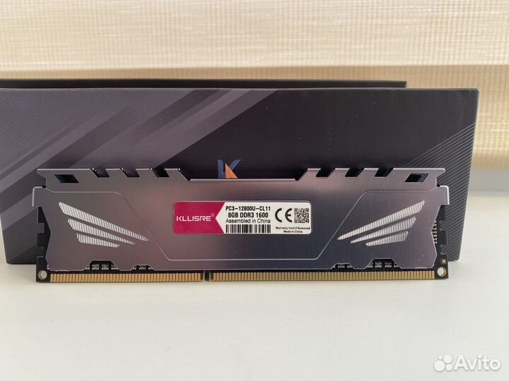 Озу Kllisre 8gb DDR3 1600mhz/ DDR4 2666mhz