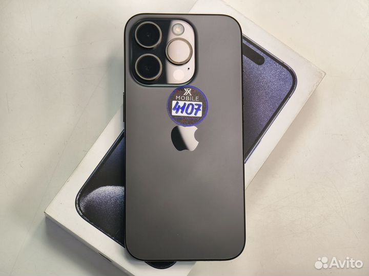 24 Цикла)iPhone 15 Pro 128Gb Black Titan Sim +Sim