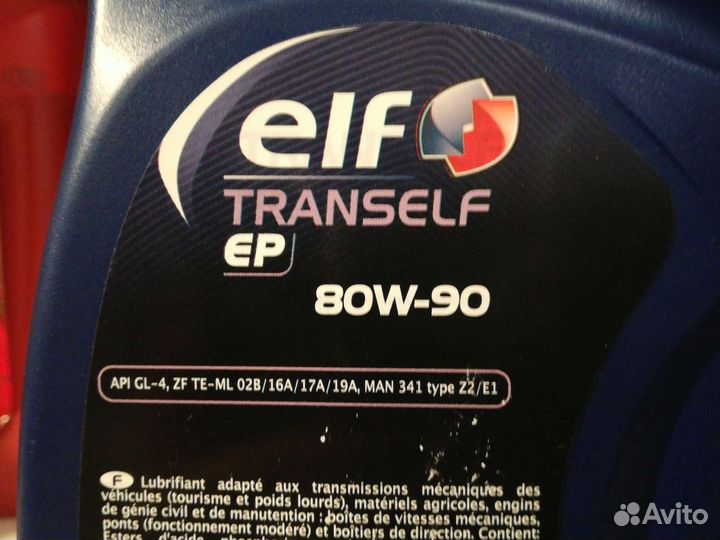 Масло трансмиссионное GL4 Elf 80w90 tranself 1л