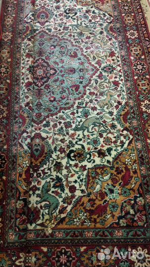 Ковер бу шерстяной, натуральная шерсть