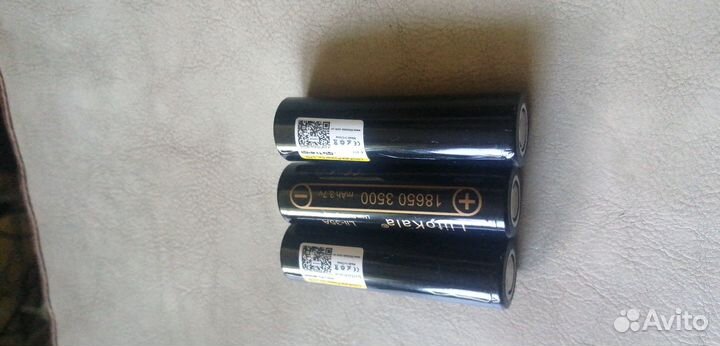 Аккумуляторные батарейки 18650
