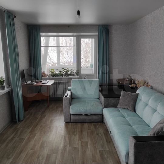 2-к. квартира, 53,5 м², 2/6 эт.