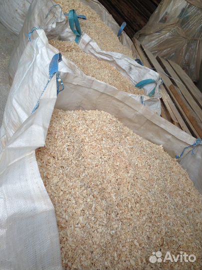 Стружка Опилки липа дуб крупные