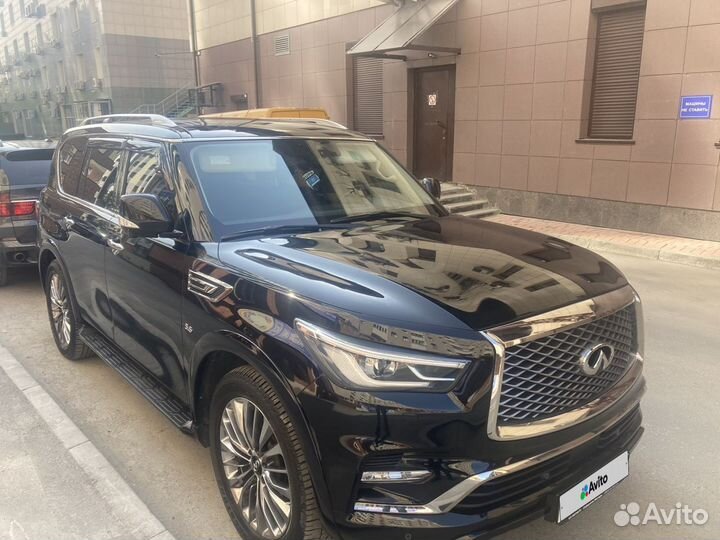 Infiniti QX80 5.6 AT, 2019, 51 000 км