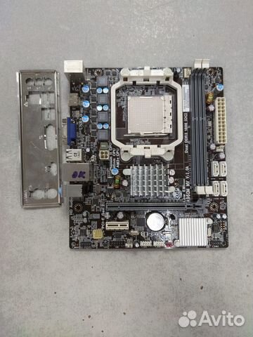 Материнская плата mATX SAM3 ECS A960M MV v:1.0A