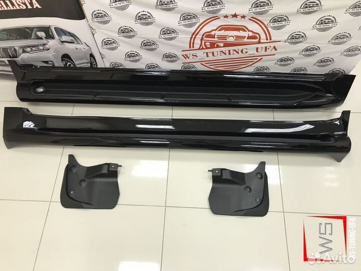 Пороги prado 150 с подсветкой T762