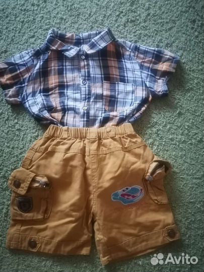 Шорты с рубашкой