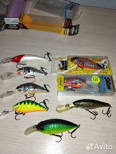 Воблеры salmo, rapala